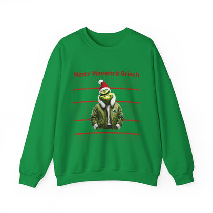 Christmas Sweater - Minty Maverick Grinch Unisex Sweatshirt