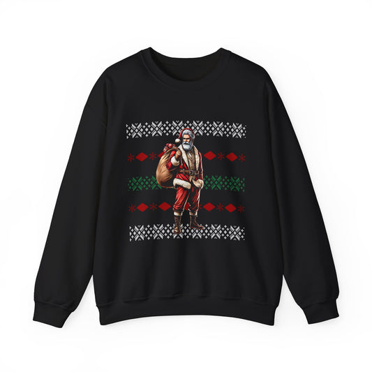 Christmas Sweater - Swaggin Santa Unisex Sweatshirt