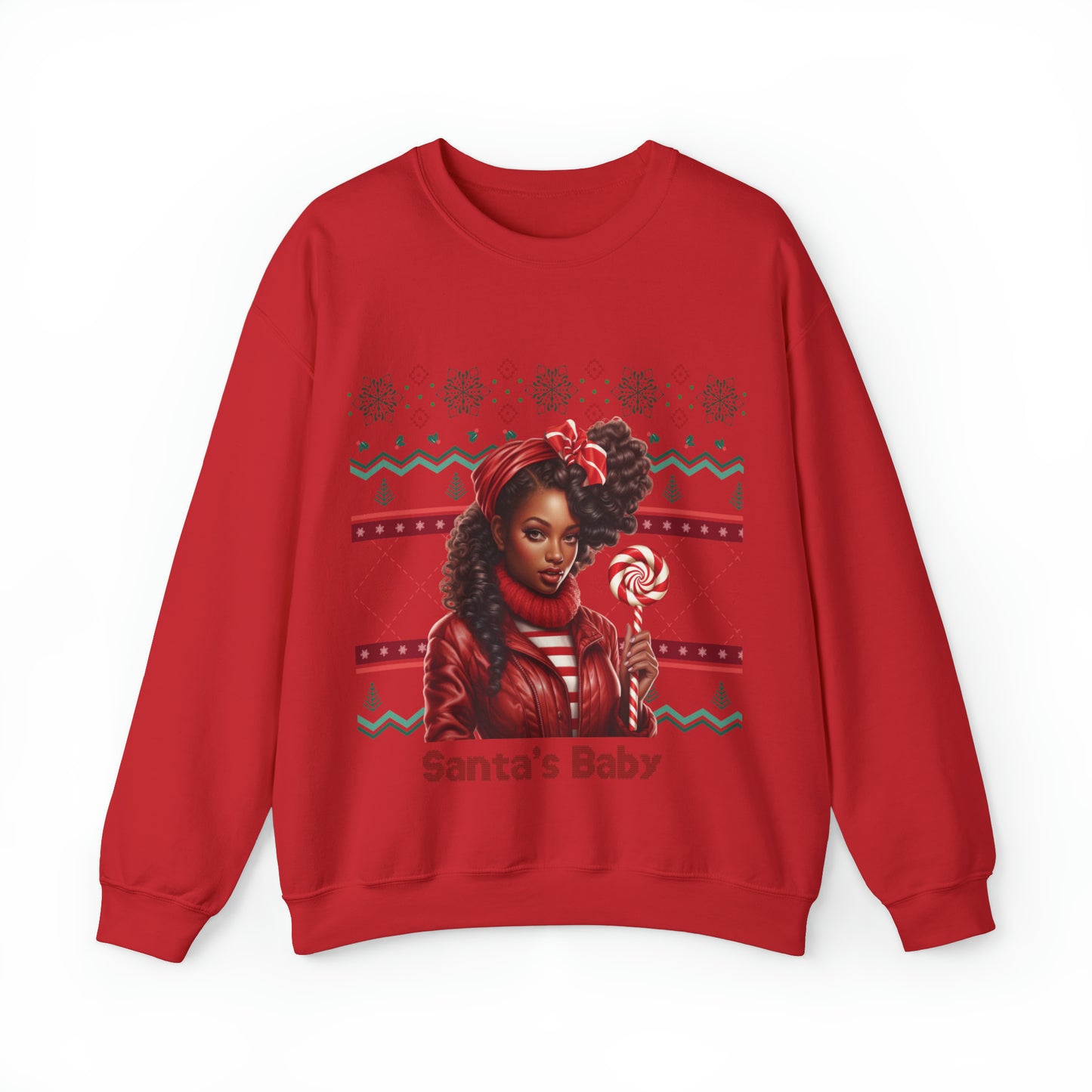 Christmas Sweater - Santa's Baby Unisex Sweatshirt