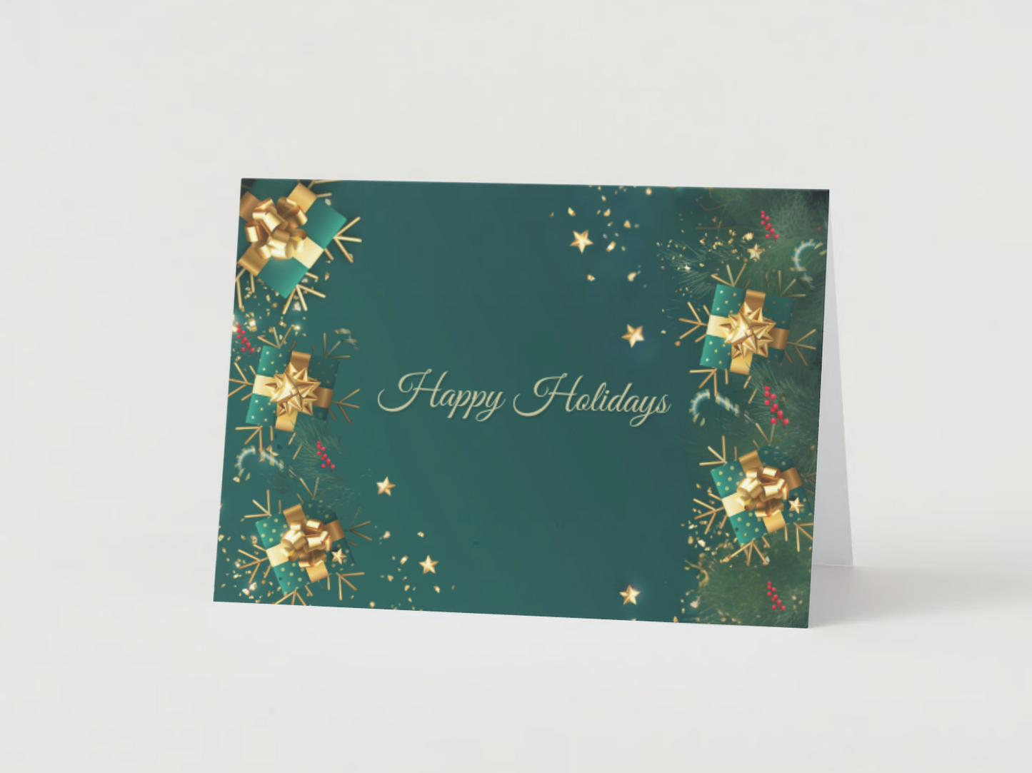 Timeless Joy Collection Happy Holidays Green