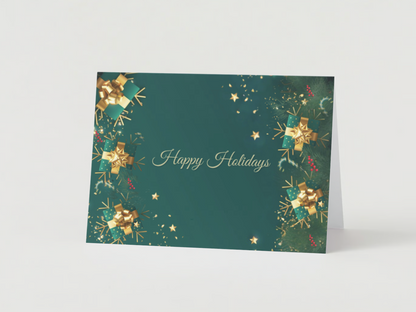 Timeless Joy Collection Happy Holidays Green