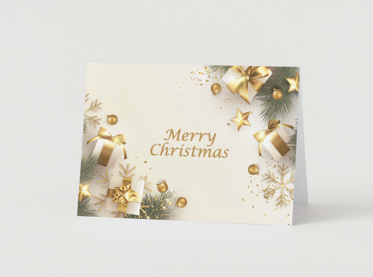 Timeless Joy Collection Merry Christmas Gold