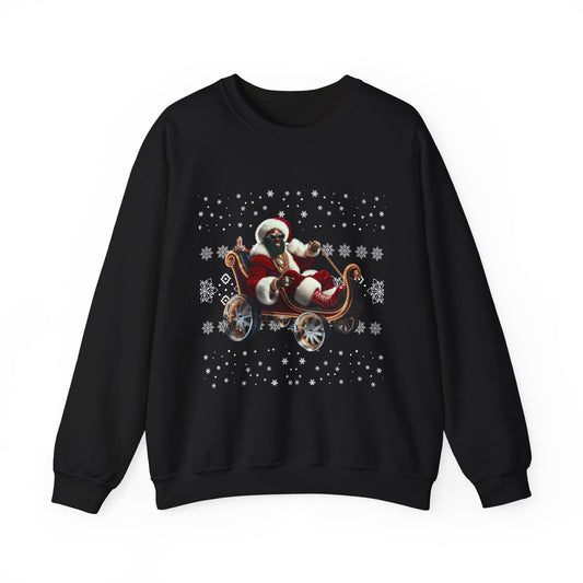 Christmas Sweater - Santa with the Drip Unisex Sweatshirt