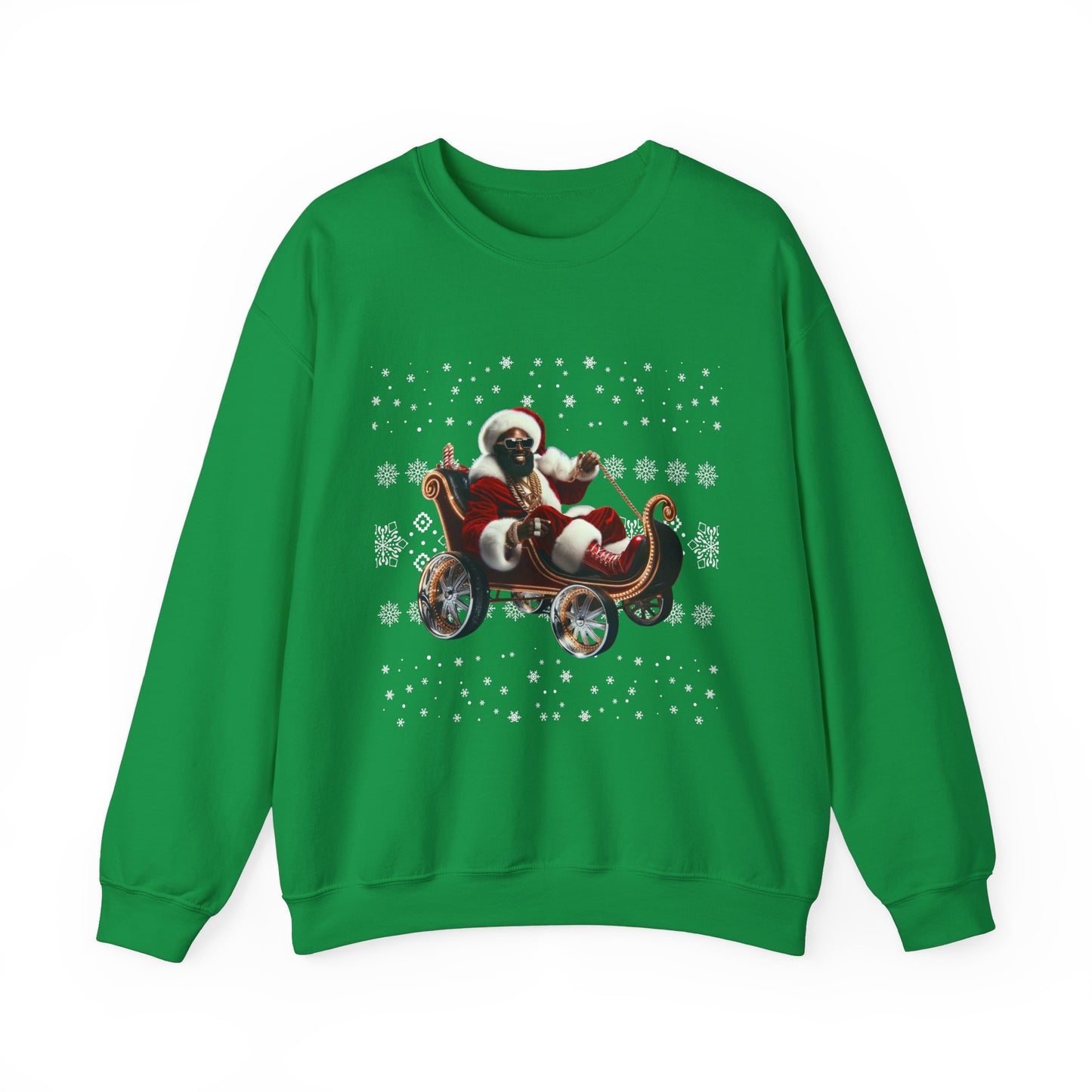 Christmas Sweater - Santa with the Drip Unisex Sweatshirt